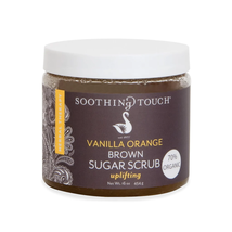 Soothing Touch Brown Sugar Scrub, Vanilla Orange, 16 Oz. - £18.77 GBP