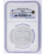 2009 Canada Silver Vancouver 2010 Olympics Graded by NGC as MS-69 - £47.21 GBP