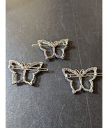 Believe by Brilliance sile tone bejeweled butterfly hair clips - €22,14 EUR
