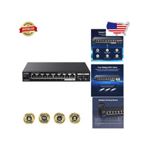 Tenda TEM2010X 8-PORT 2.5G SWITCH 2 10G SFP - $2,823.19 MXN