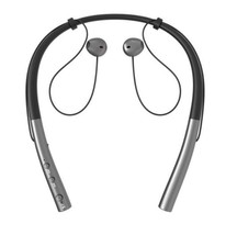 (Black) Bluetooth Headphones Neckband Wireless Sports Headset In-Ear Headphones - £12.56 GBP