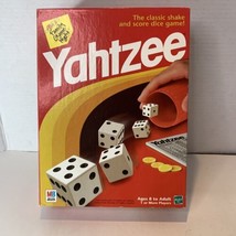 Vintage 1998 Milton Bradley Yahtzee Dice Game Complete Family Friends Ga... - $7.99