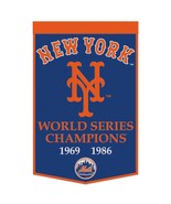 New York Mets Banner Wool 24x38 Dynasty Champ Design - Special Order - €89,66 EUR