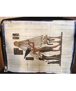 GENUINE ORIGIONAL CULTURAL EGYPTION PAINTINGS ON PAPYRUS - £82.13 GBP