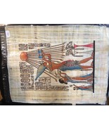 GENUINE ORIGIONAL CULTURAL EGYPTION PAINTINGS ON PAPYRUS - £82.13 GBP