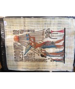 GENUINE ORIGIONAL CULTURAL EGYPTION PAINTINGS ON PAPYRUS - $143.90 CAD
