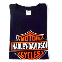 Men&#39;s T Shirt XL Harley Davidson I built the Shop in Shallotte NC Black S/Sleeve - £11.26 GBP
