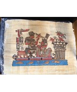 GENUINE ORIGIONAL CULTURAL EGYPTION PAINTINGS ON PAPYRUS - £82.13 GBP