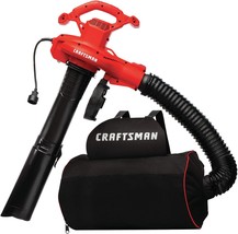 Up To 260 Mph, 12 Amp, Corded Electric Craftsman 3-In-1 Leaf Blower, Leaf - £91.77 GBP