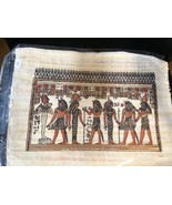 GENUINE ORIGIONAL CULTURAL EGYPTION PAINTINGS ON PAPYRUS - $105.00