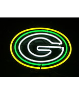 NFL Green Bay Packers Football Beer Bar Neon Light Sign 15&quot; x 12&quot; - £390.13 GBP
