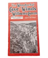 1930&#39;s 40&#39;s Cave of the Winds Williams Canon Manitou Springs Colorado Br... - $8.86