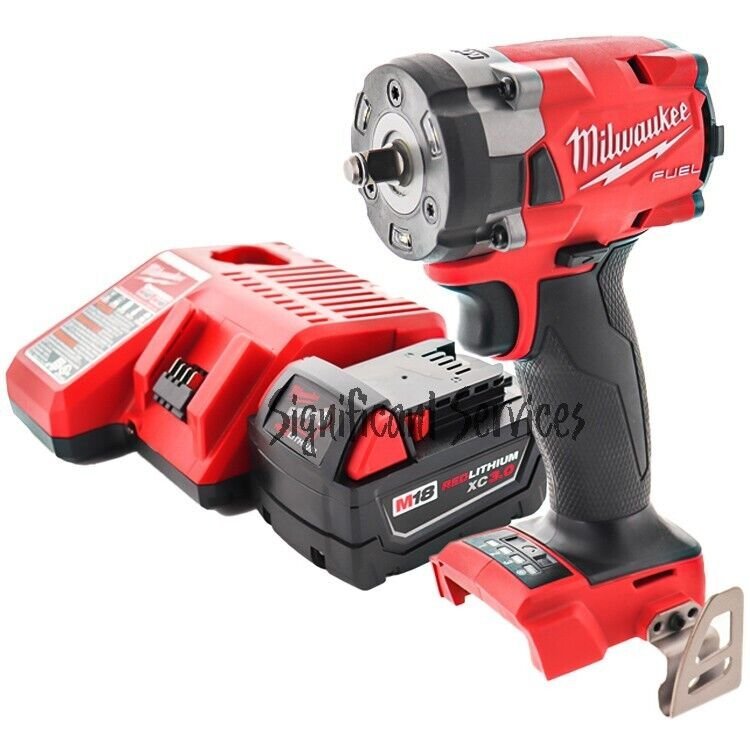 Milwaukee 2854-20 M18 18V 3/8&quot; Fuel Stubby Impact Wrench Bare Tool 3.0 A... - $234.95