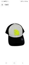 The North Face Mudder Trucker OS Black/White/Neon Green Hat New - $26.17