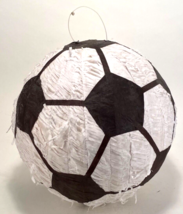 Soccer Ball Pinata - 14&quot; Sphere - Black &amp; White - £22.05 GBP