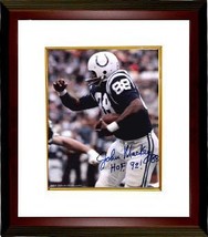 John Mackey signed Baltimore Colts HOF 8x10 Photo Custom Framed - $79.00