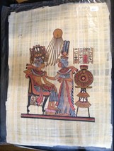 GENUINE ORIGIONAL CULTURAL EGYPTION PAINTINGS ON PAPYRUS - £82.59 GBP