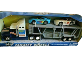 Vintage Mighty Wheels Container Diecast Transport, 26&#39; - £59.29 GBP