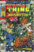 Marvel Two-In-One Comic Book #32 The Thing & Invisible Girl Marvel 1977 FINE- - £2.99 GBP