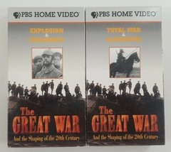 The Great War VHS Explosion &amp; Stalemate - Total War &amp; Slaughter  - £9.70 GBP