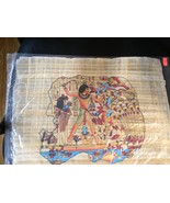 GENUINE ORIGIONAL CULTURAL EGYPTION PAINTINGS ON PAPYRUS - $143.90 CAD