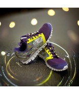 Reebok Realflex Running Shoes Women Size 10 Scream Purple Yellow Graphics - $571.18 MXN