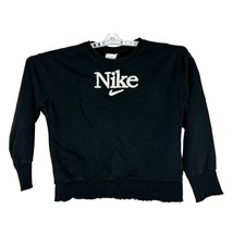 Nike Youth Girls Black Crewneck Sweatshirt Size M - $18.50