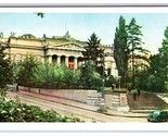 Art Museum Capitol of Ukranian Republic Kiev USSR UNP Continental Postca... - $6.77