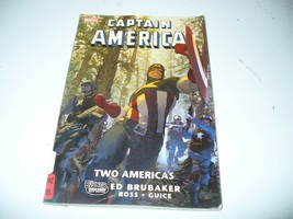 Captain America Two Americas - Brubaker 2010 Marvel graphic novel SC Sof... - £3.86 GBP