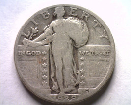 1929 STANDING LIBERTY QUARTER GOOD / VERY GOOD G/VG NICE ORIGINAL COIN 9... - $12.50