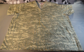 Acu Digital Camouflage Nurse Medical Pullover Surgical Uniform Shirt Top 2XL - £16.33 GBP
