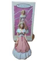 1997 Collector&#39;s Hallmark Keepsake Christmas Ornament Springtime Barbie w Box - £4.96 GBP