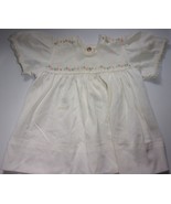 Vtg Diaperdoo Originals White Nylon Baby Dress With Floral Accents Size ... - $8.17 CAD