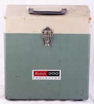 Kodak 500 Model B 35mm Slide Projector with 4 inch f/3.5 Ektanon lens in... - $41.93