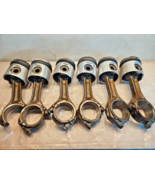 Set of 6 VOLVO D12 VED12 ENGINE PISTON CONNECTING ROD ASSEMBLY 20412200 OEM - $767.70 CAD