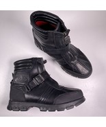 Polo Ralph Lauren Dylon Boots Black Men&#39;s Sz 9.5D Fall Winter Rain Snow - €45,25 EUR