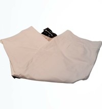 Zac &amp; Rachel Woman White Ultimate Fit Pull On Crop Plus Size Dress Pants... - £23.05 GBP