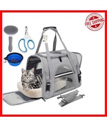 Luxurious Soft Cat &amp; Dog Travel Carrier - Airline Approved Up to 20lbs -... - $878.39 MXN