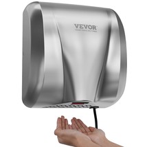 VEVOR Heavy Duty Commercial Hand Dryer, 1300W Automatic High Speed Stain... - $148.49