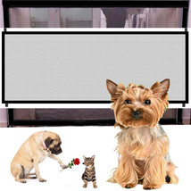 Large Pet Dog Baby Safety Gate Mesh Fence Portable Guard Indoor Home Kit... - £17.51 GBP