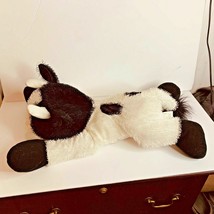 Toy Network Plush Fuzzy Cow 20 in L Stuffed Animal Toy  - £14.01 GBP