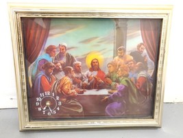 Jesus Christ and The 12 Apostles Last Supper Halograph Halographic Pictu... - £44.24 GBP