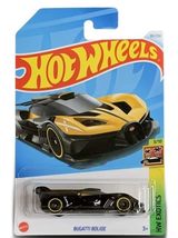 Hot Wheels Bugatti Bolide, Yellow/Black, HW Exotics 3/10 - $9.78