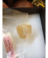 MURANO GLASS TWO TONE 24K GLASS RING MADE IN ITALY - €21,71 EUR