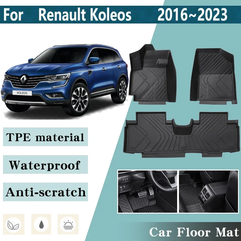 Ar floor mat for renault koleos 2023 accessories samsung qm6 2017 2021 foot panel liner thumb200