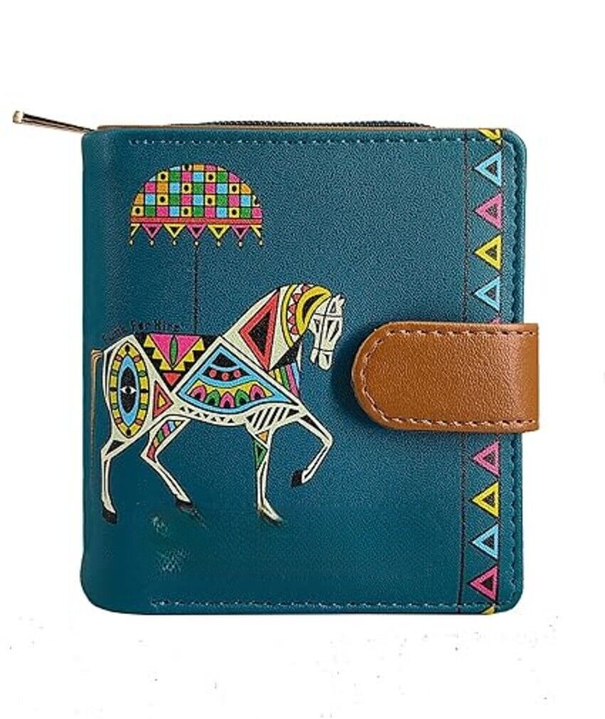 Primary image for Women Handmade Leatherette Wallet Purse Batua billetera 財布 지갑 carteira pénztárca