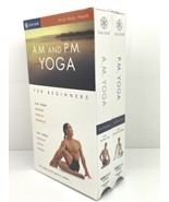 (A.M. and P.M. Yoga for Beginners VHS 2-Tape Set Exercise &amp; Fitness Sealed - £4.65 GBP