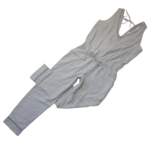 NWoT Anthropologie Cloth &amp; Stone Juliana Jumper in Gray Cropped Jumpsuit S - £48.12 GBP