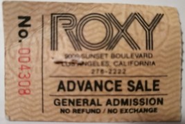 Highway 61 1992 Rare Ticket Stub Roxy Theater Los Angeles California Nm Conditio - £6.99 GBP