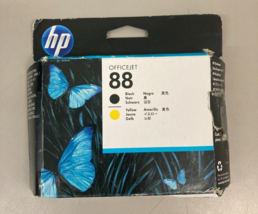 Genuine OEM HP 88  Black/Yellow C9381A Printhead Ink Cartridge / Exp 09/20 - $29.95
